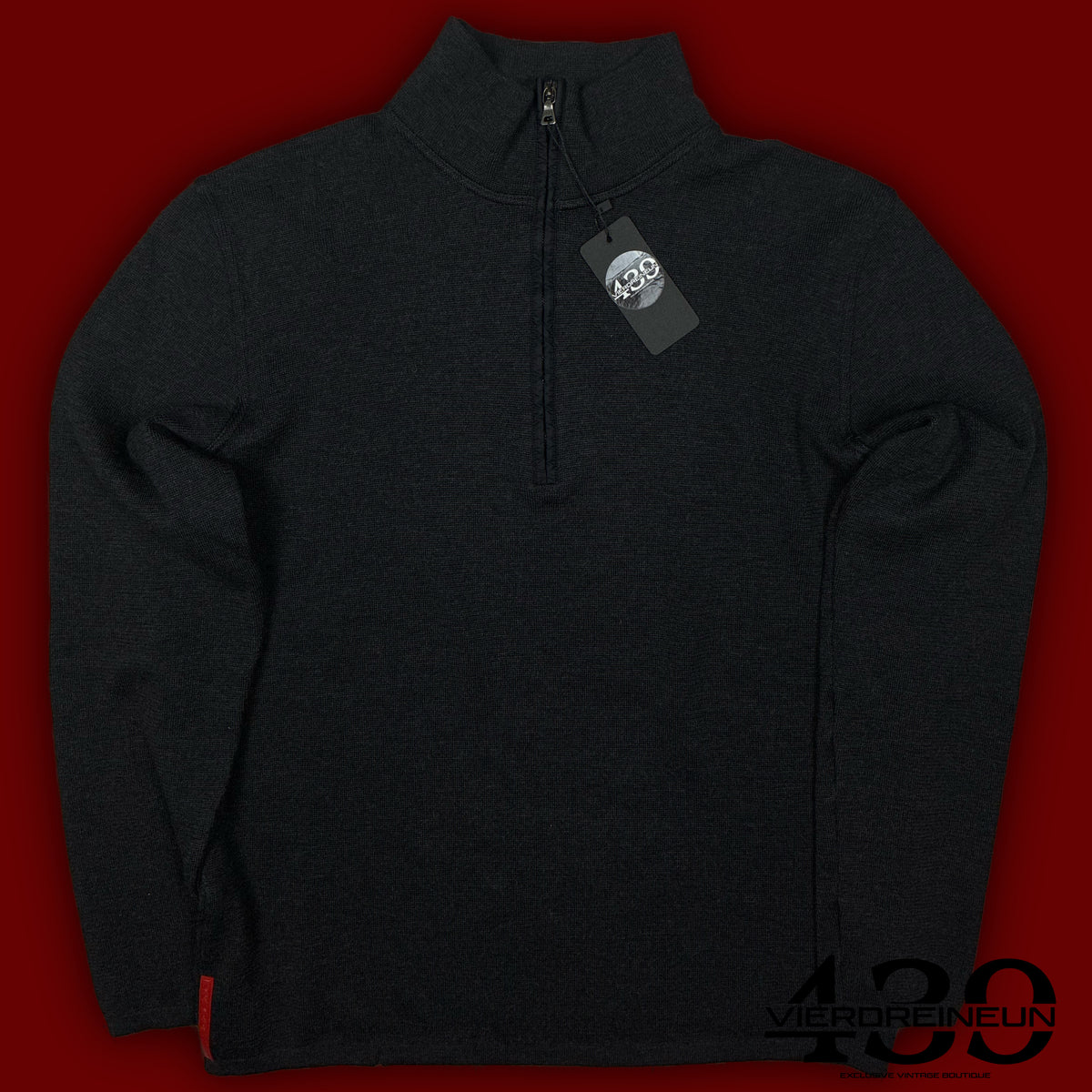 vintage Prada halfzip {XL}