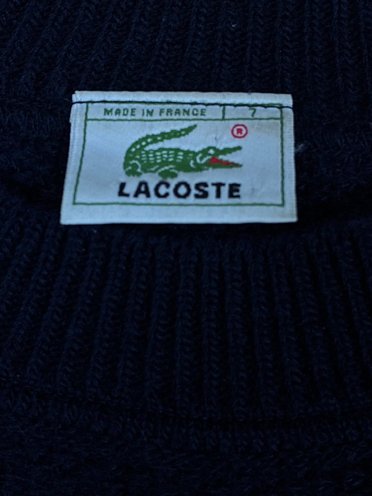vintage Lacoste knittedsweater {XL}
