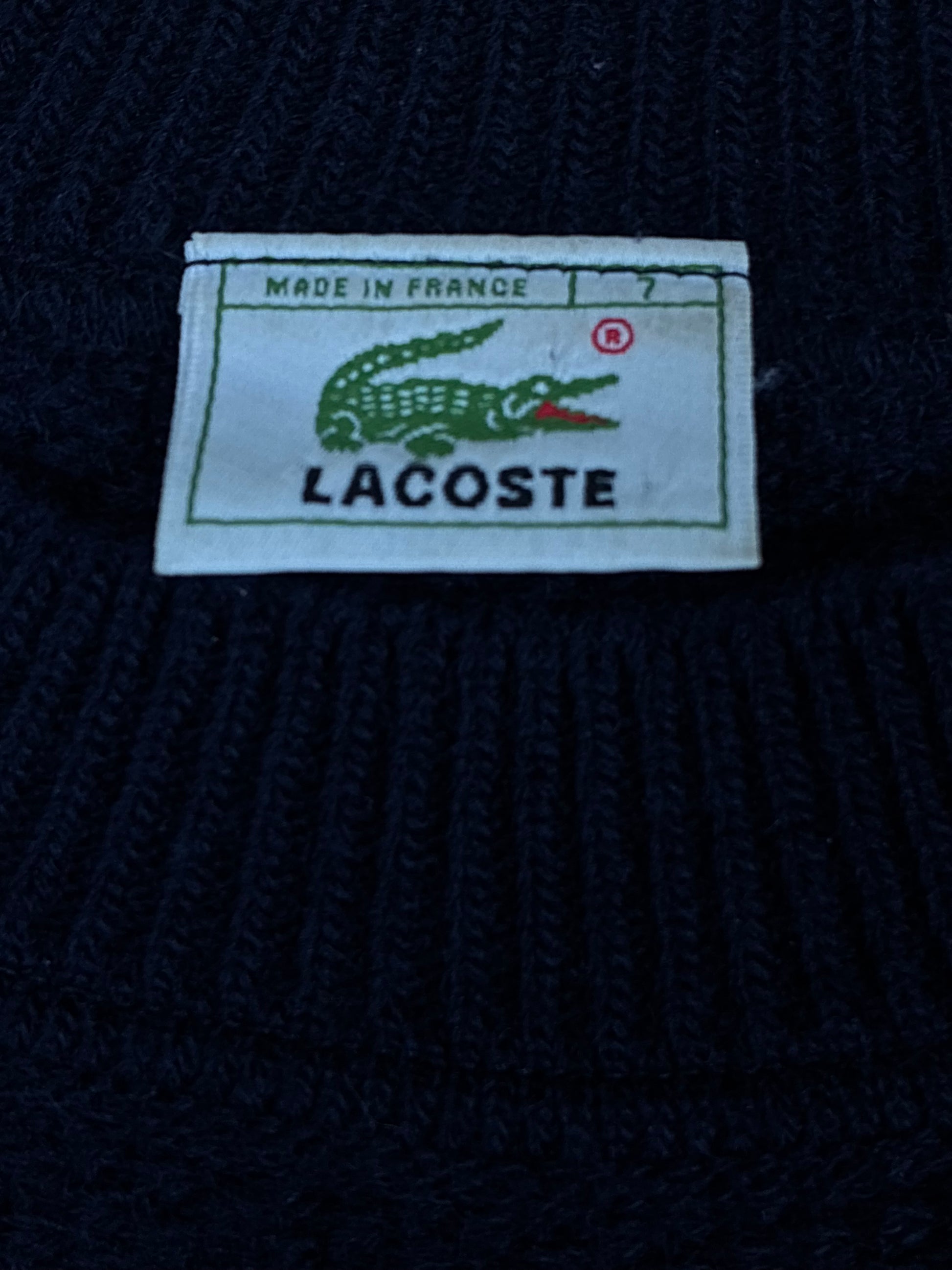 vintage Lacoste knittedsweater {XL}