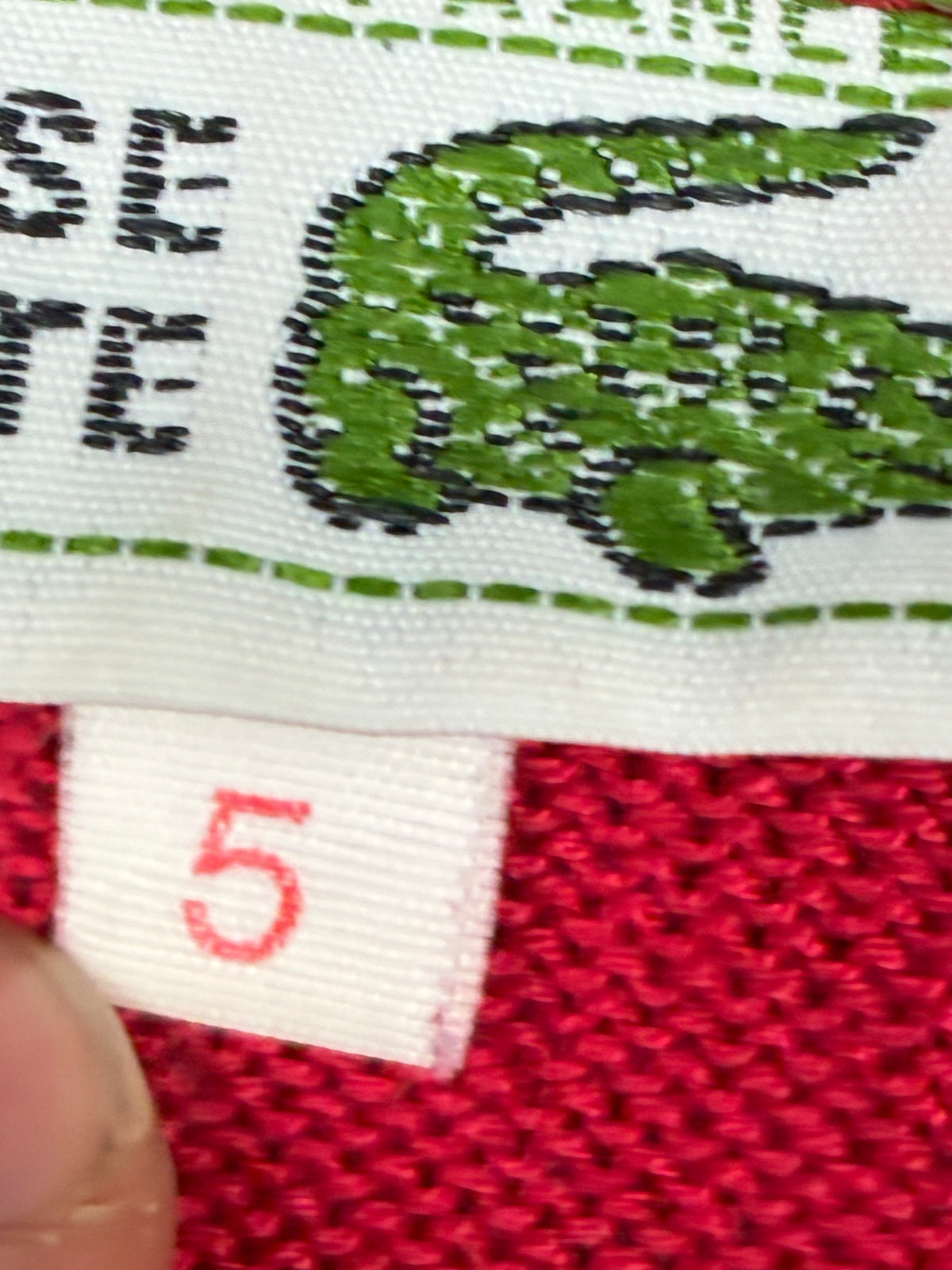 vintage Lacoste knittedsweater {M}
