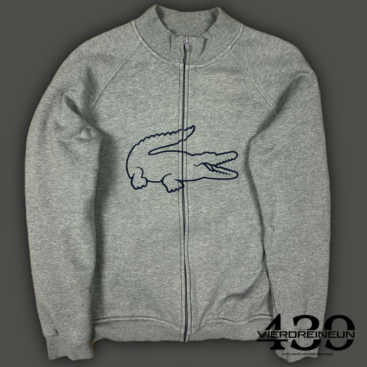 vintage Lacoste sweatjacket {XS}