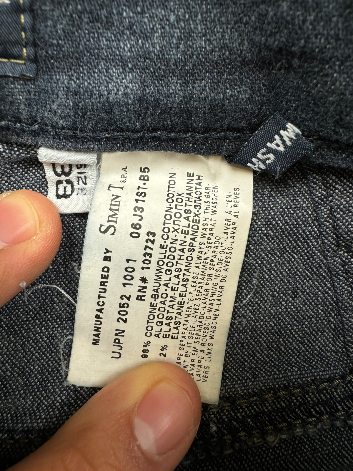 vintage Armani jeans {S}