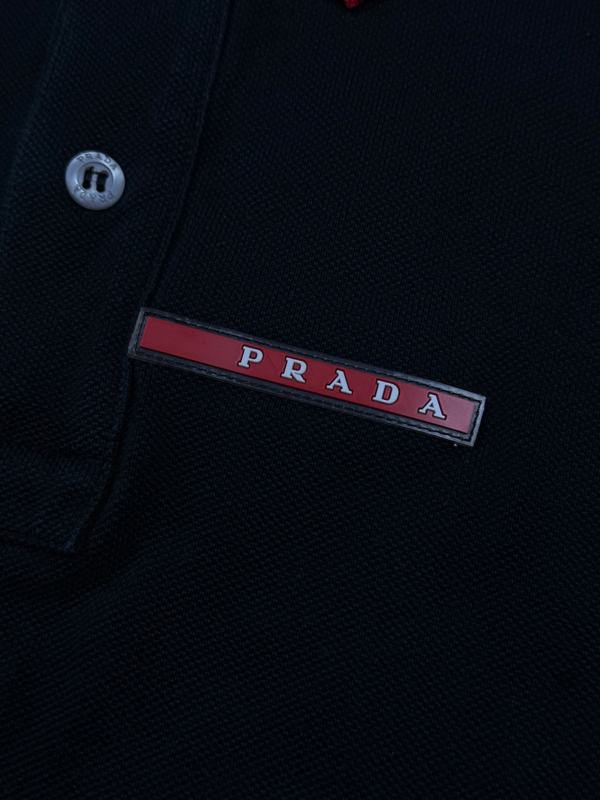 black Prada polo {S}