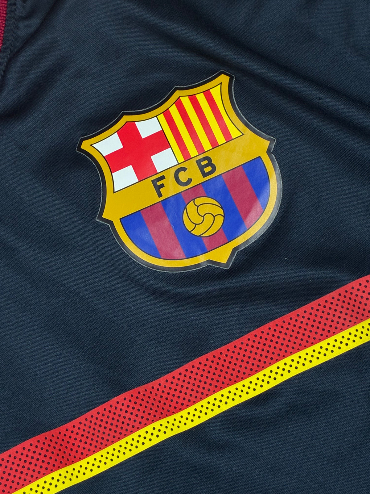 vintage Nike Fc Barcelona trainingjersey {L}