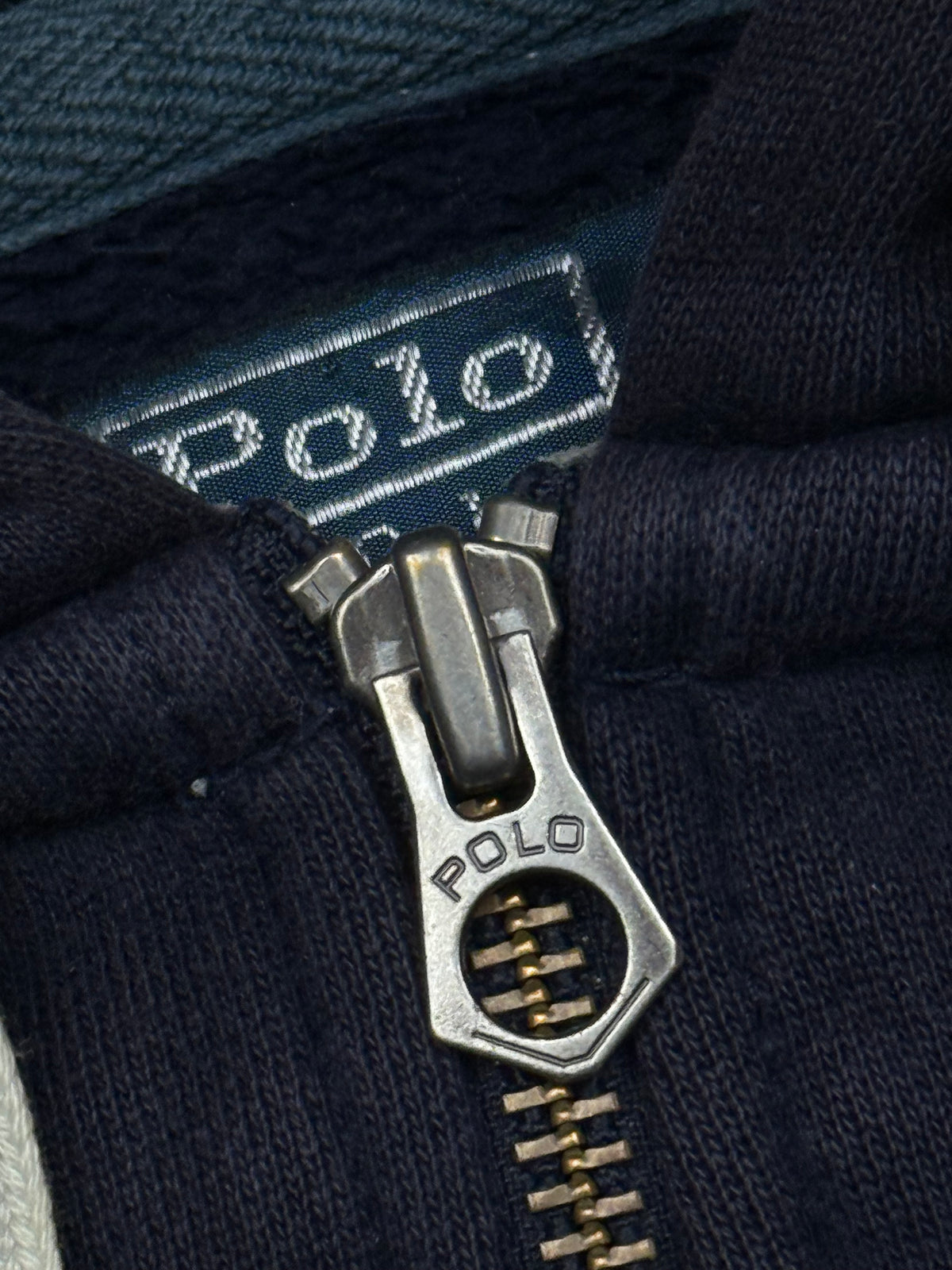 vintage navyblue Polo Ralph Lauren sweatjacket {XL}