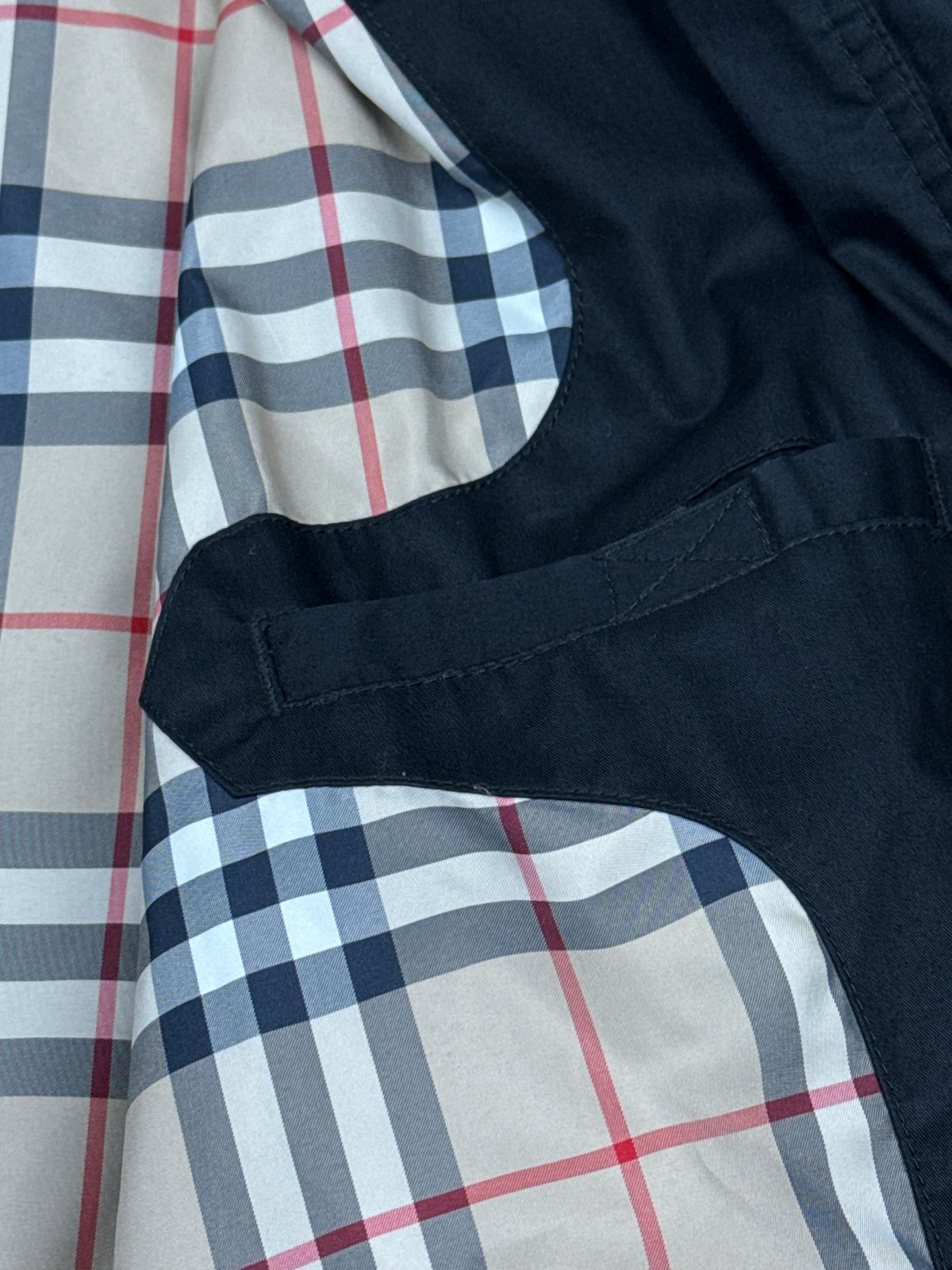 vintage Burberry harringtonjacket
