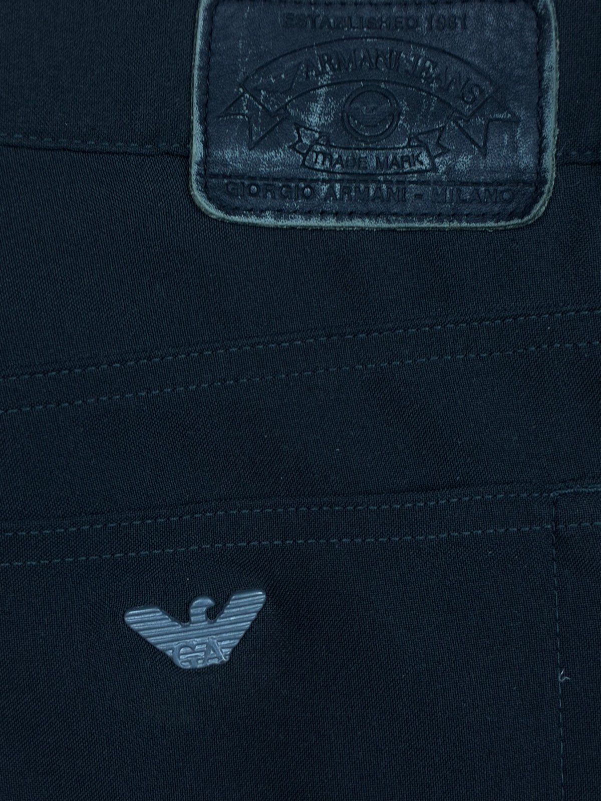vintage Armani jeans {L}