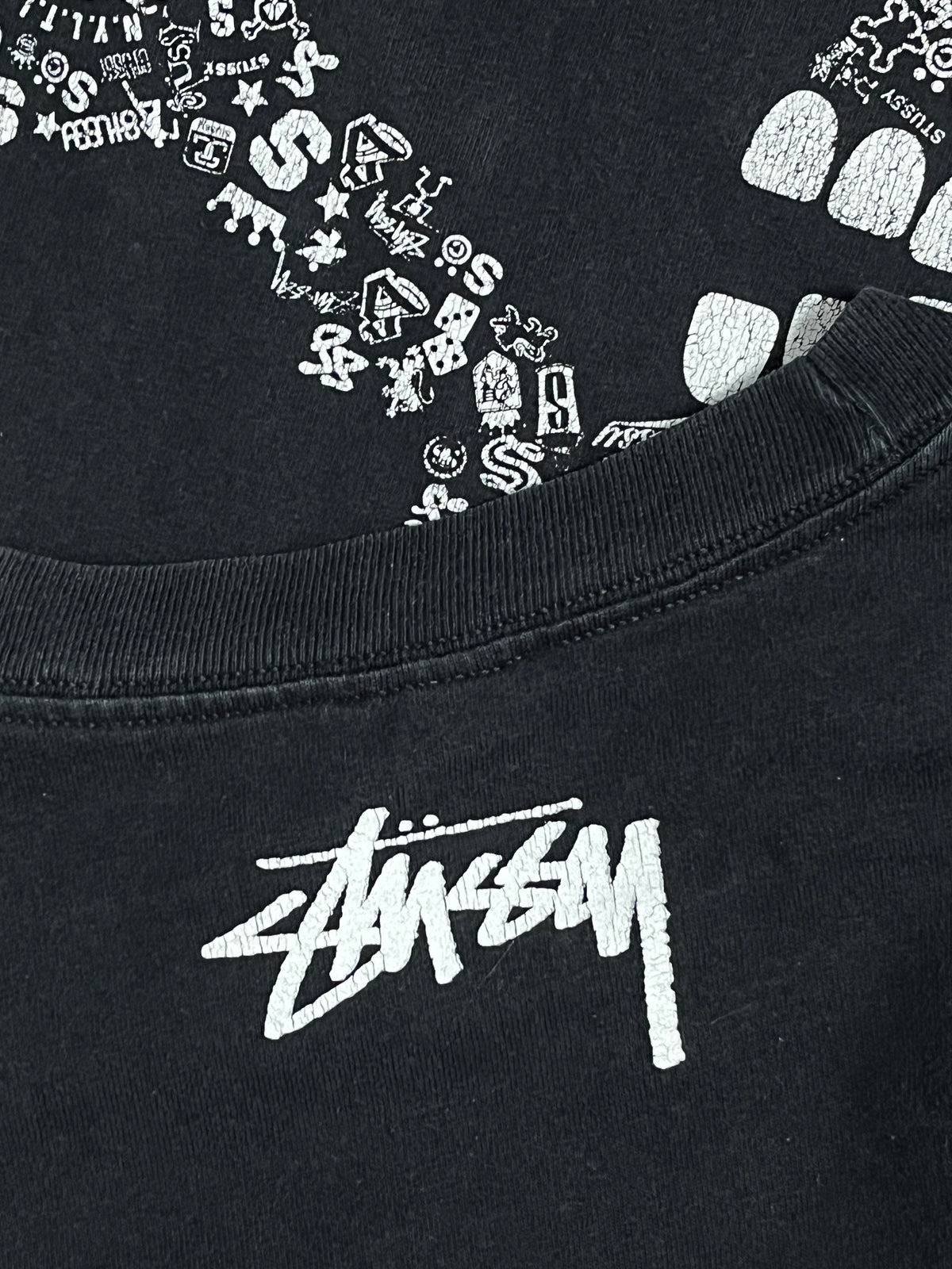 vintage Stüssy t-shirt {L}