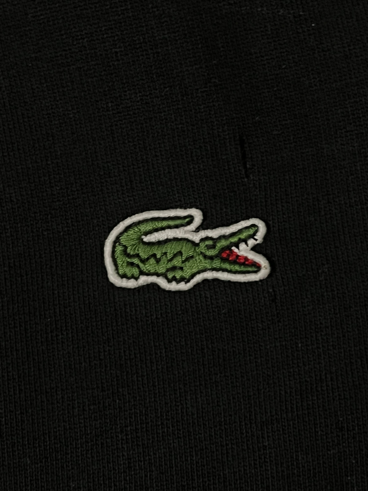 black Lacoste sweatjacket {M}