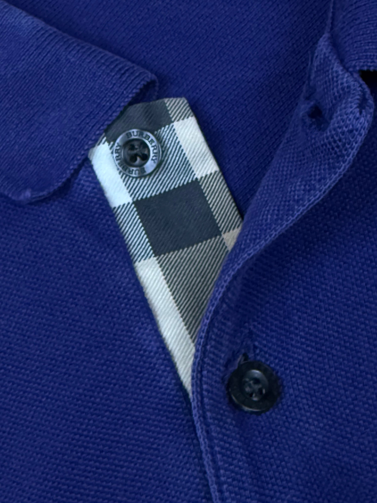 vintage purple Burberry polo