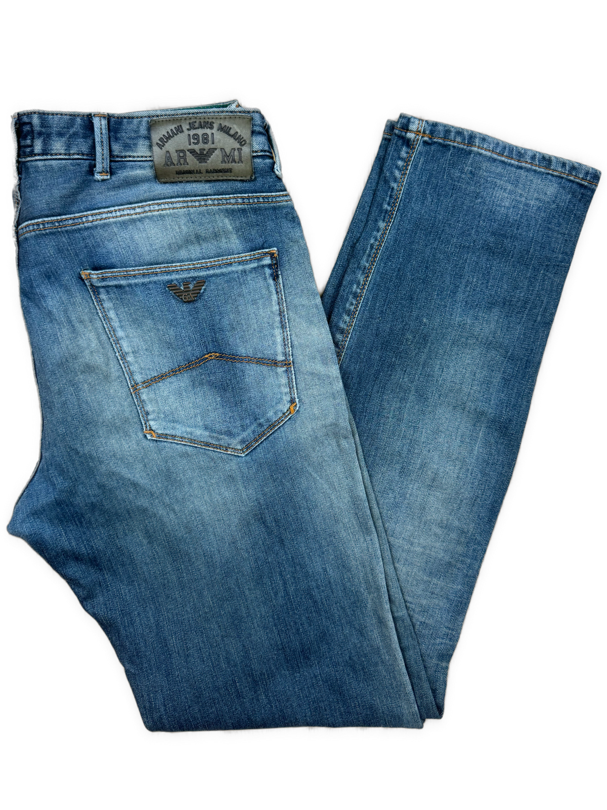 vintage Armani jeans {M}