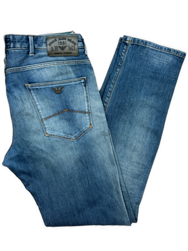vintage Armani jeans {M}