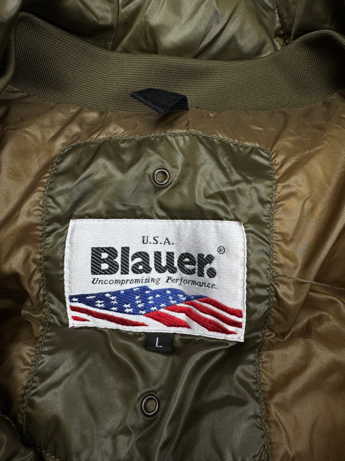 vintage Blauer winterjacket {L}