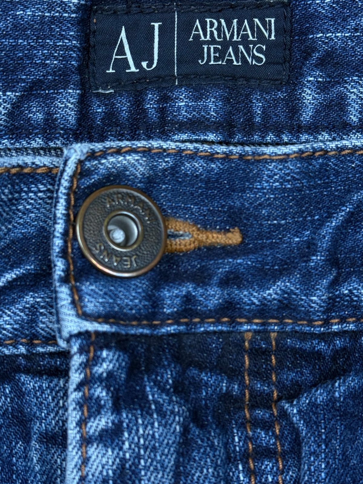 vintage Armani jeans {L}