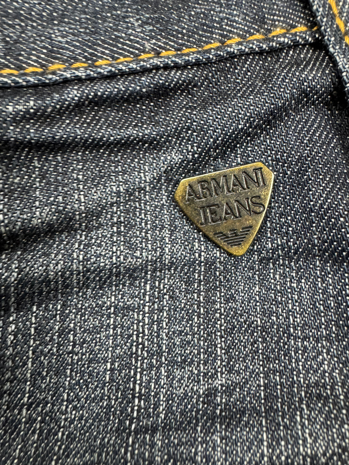 vintage Armani jeans {L}