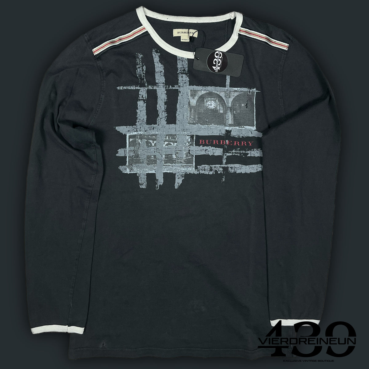 vintage Burberry longsleeve {S}