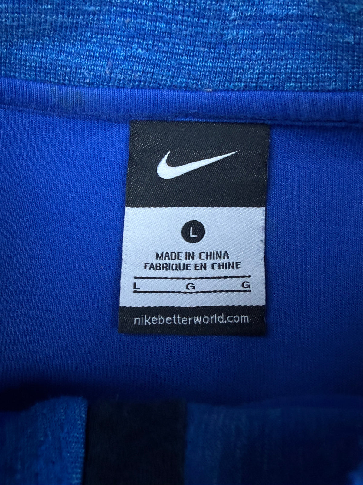 vintage Nike Brasil trackjacket {L}