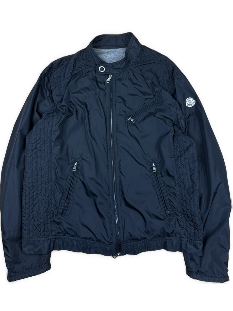 vintage black Moncler windbreaker {XL}