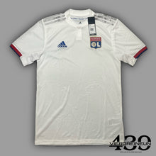 Cargar imagen en el visor de la galería, white Adidas Olympique Lyon 2019-2020 away jersey DSWT {S,M}
