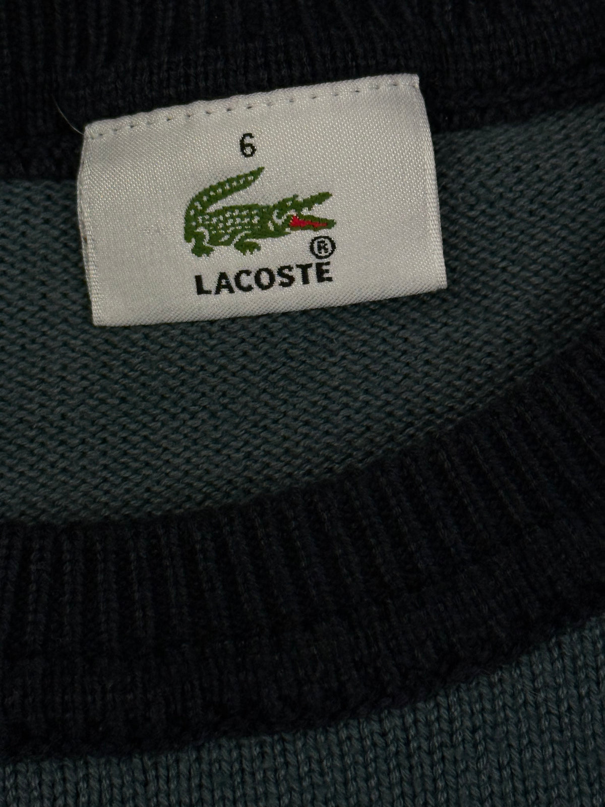 vintage Lacoste knittedsweater {L}