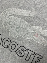 Load image into Gallery viewer, grey Lacoste t-shirt {M}
