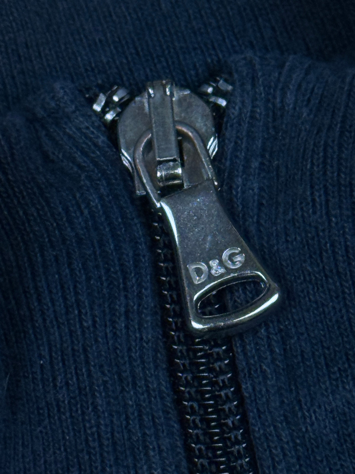 vintage navyblue Dolce & Gabbana velour jacket