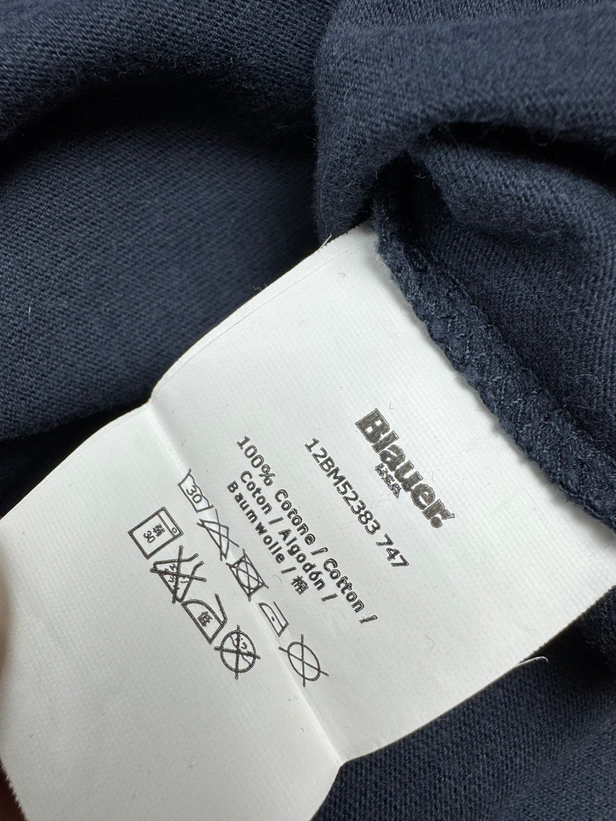 vintage Blauer longsleeve {L}