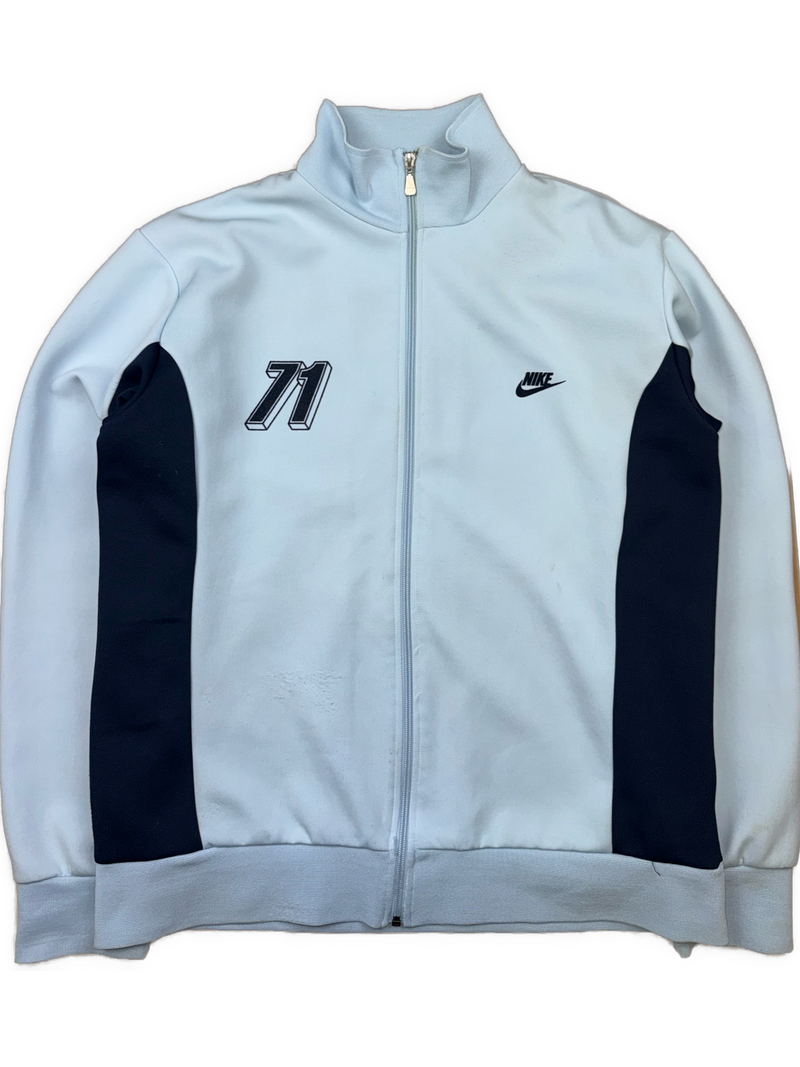 vintage babyblue Nike sweatjacket {XL}