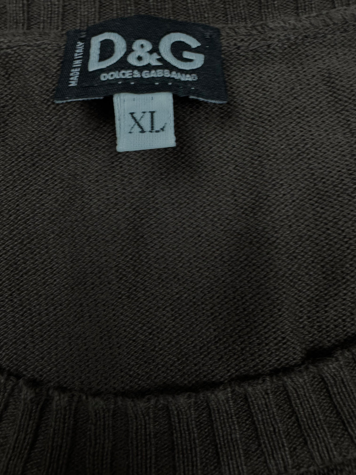 vintage Dolce & Gabbana knittedsweater {L}