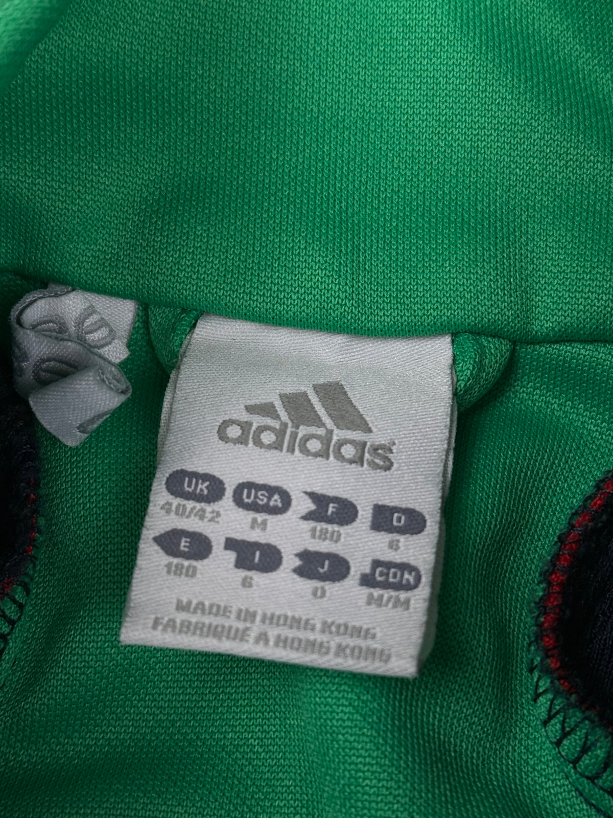 vintage Adidas Mexico quarterzip {M}