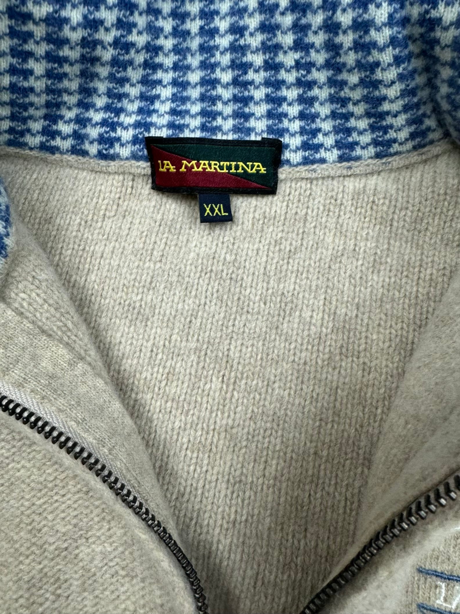 vintage La Martina sweatjacket {L}