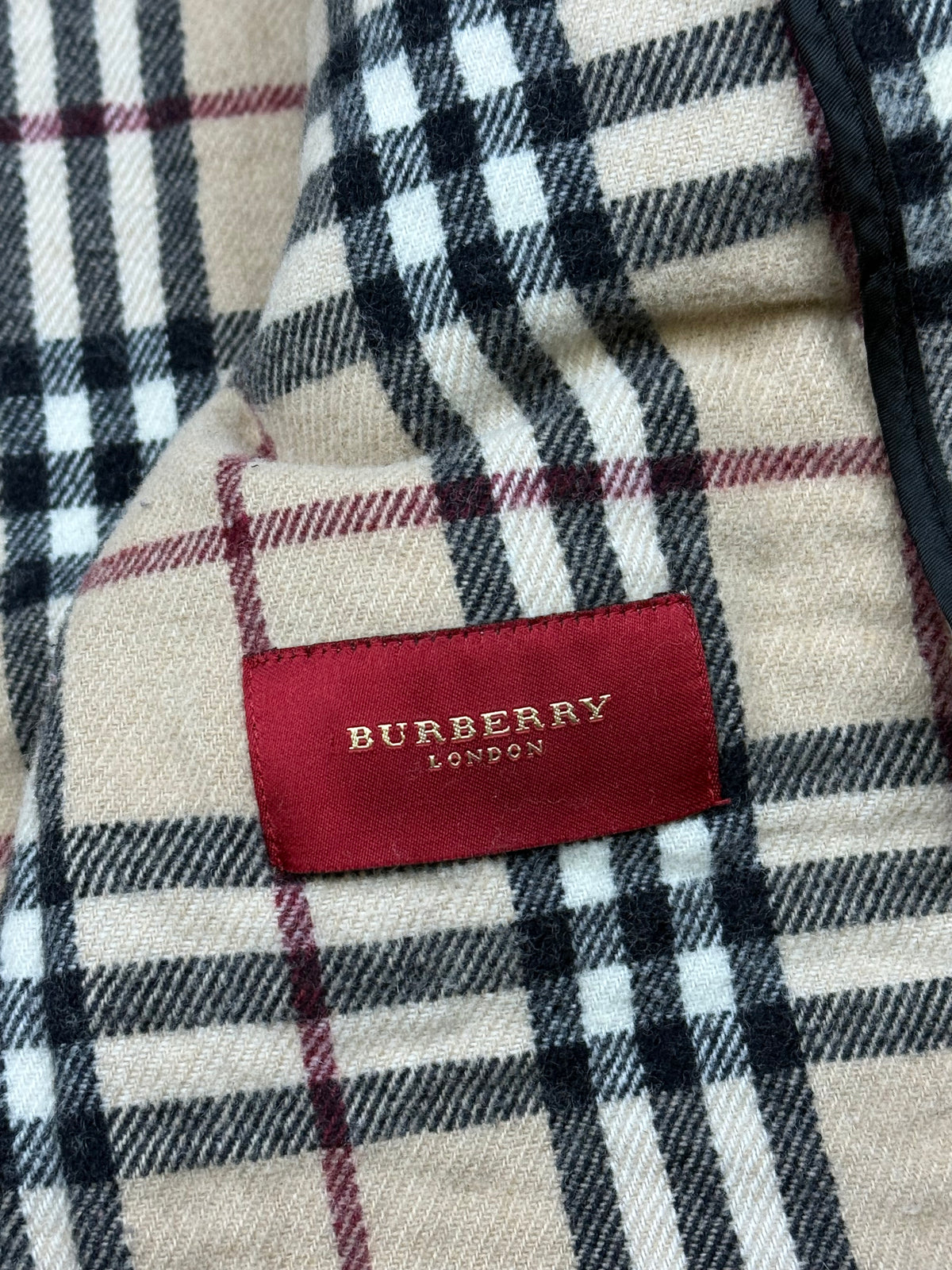 vintage Burberry coat {S}