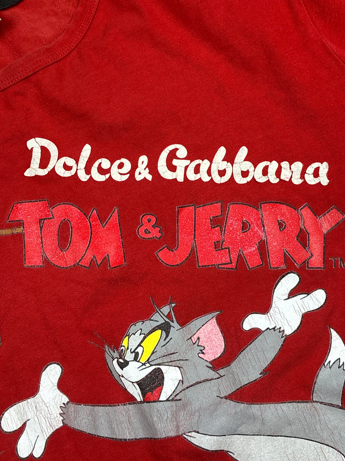 vintage Dolce & Gabbana X Tom & Jerry t-shirt {S}