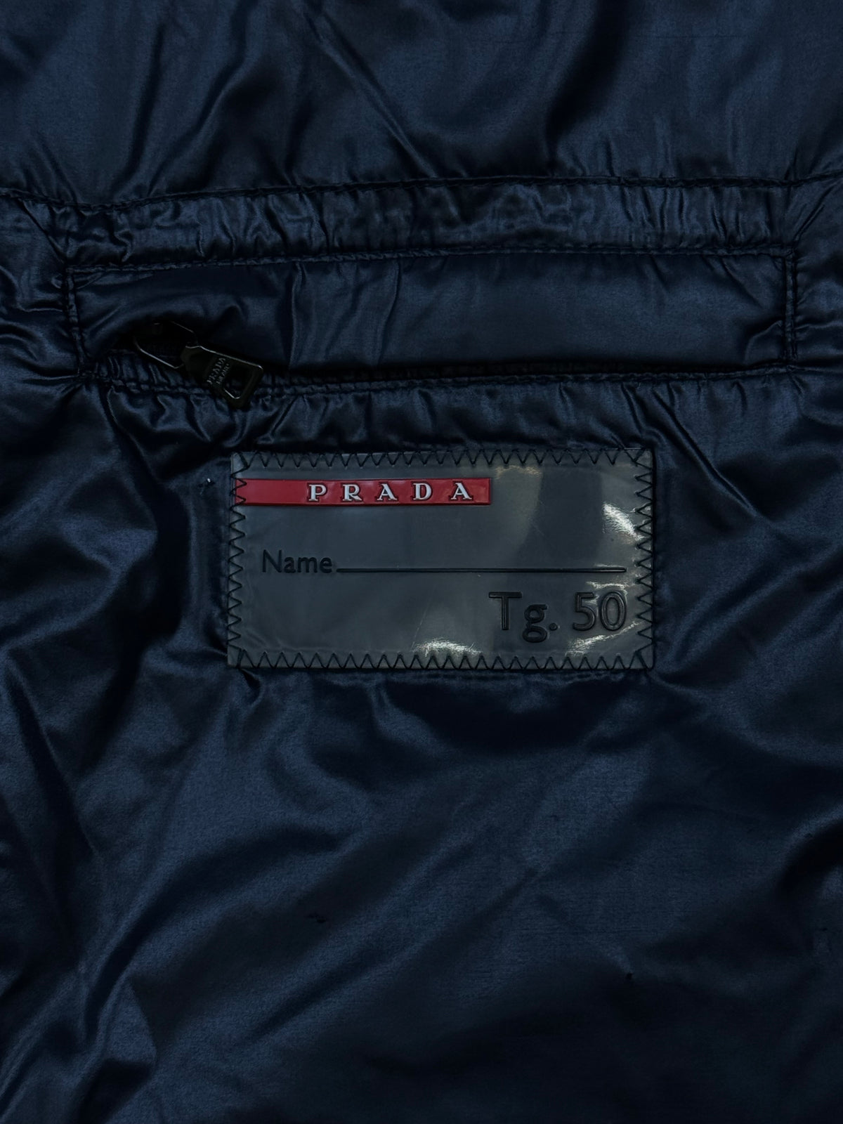 vintage black Prada vest