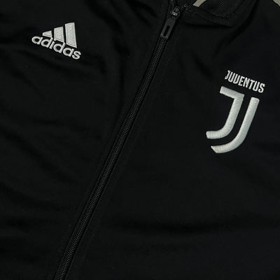 black Adidas Juventus Turin tracksuit {XS}