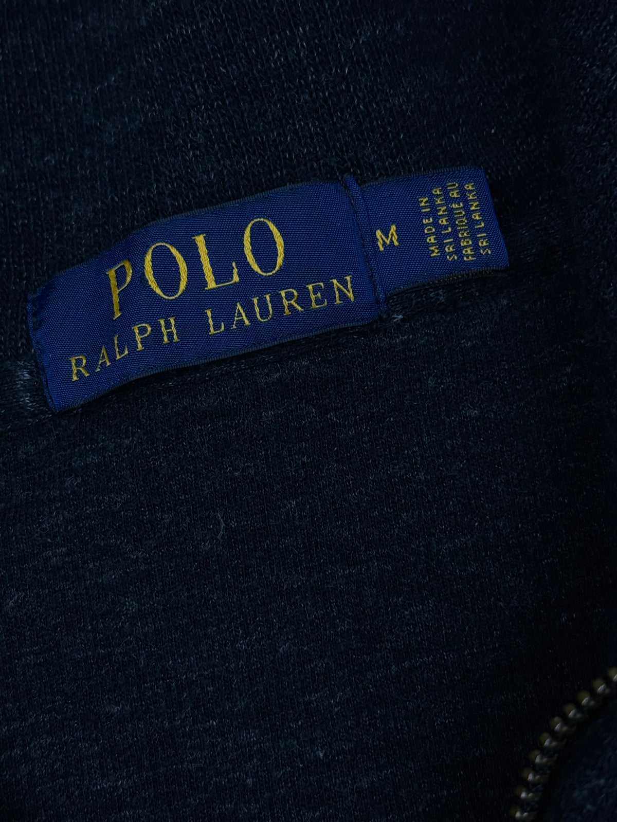 grey Polo Ralph Lauren quarterzip {M}