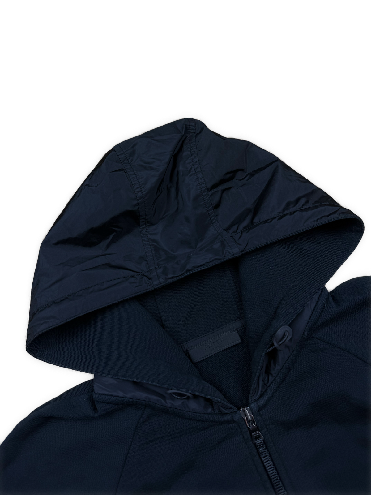 vintage black Prada sweatjacket