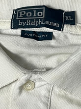 Load image into Gallery viewer, white Polo Ralph Lauren polo {XL}
