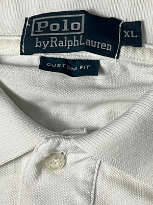 white Polo Ralph Lauren polo {XL}