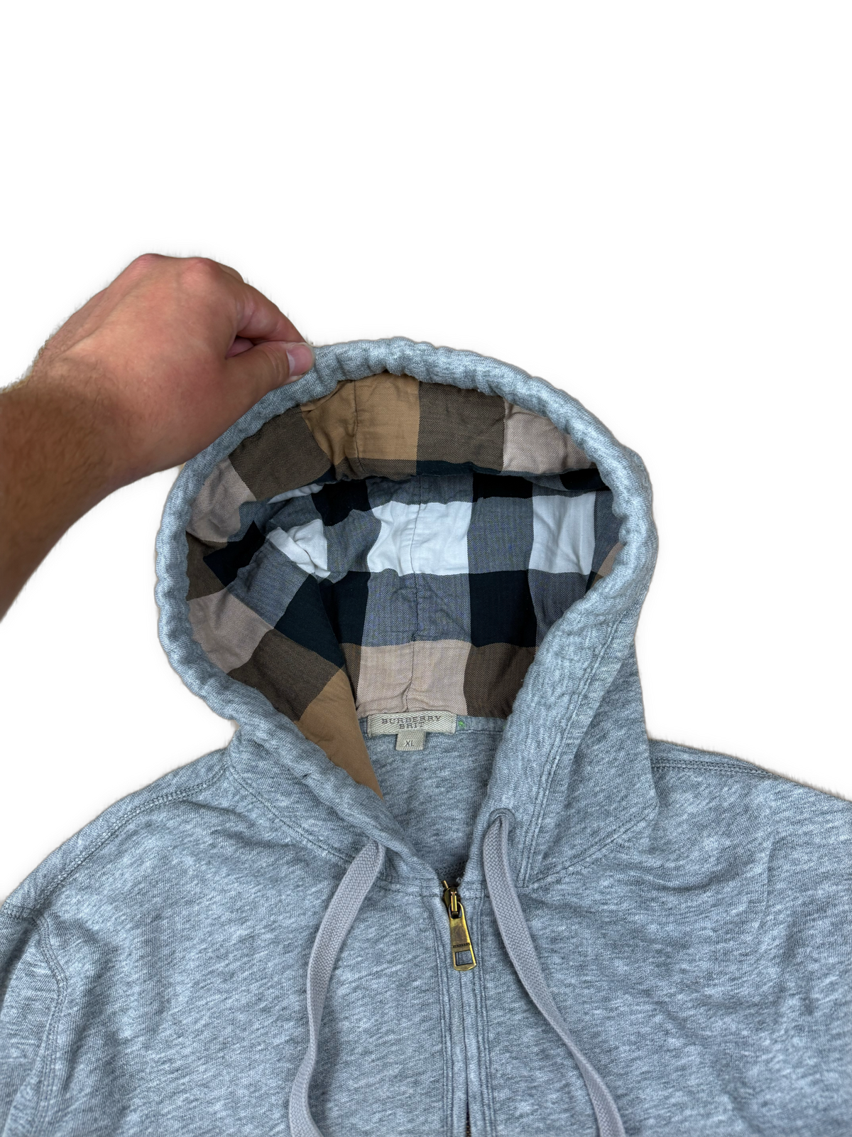 vintage Burberry sweatjacket