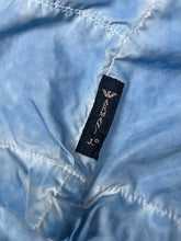 Load image into Gallery viewer, vintage babyblue Armani Jeans windbreaker {XL}
