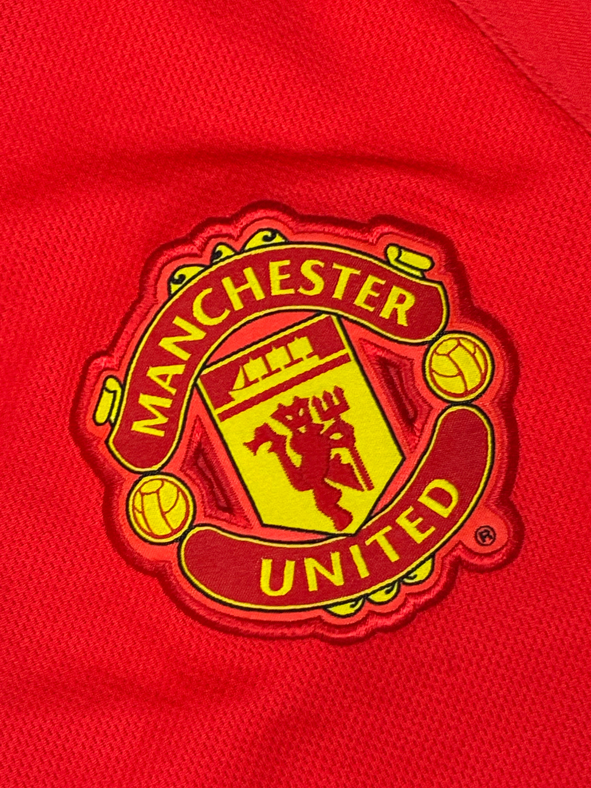 vintage Nike Manchester United trainingjersey {XS}