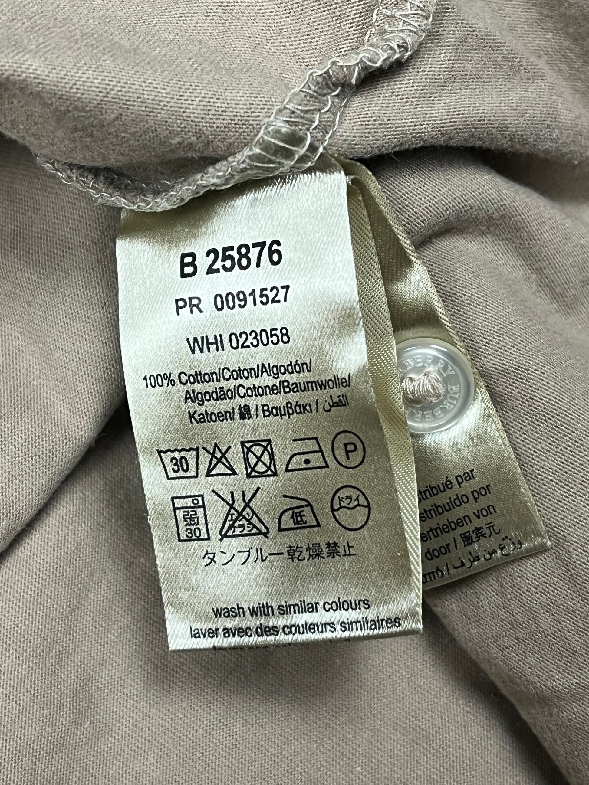 vintage Burberry polo long {XS}