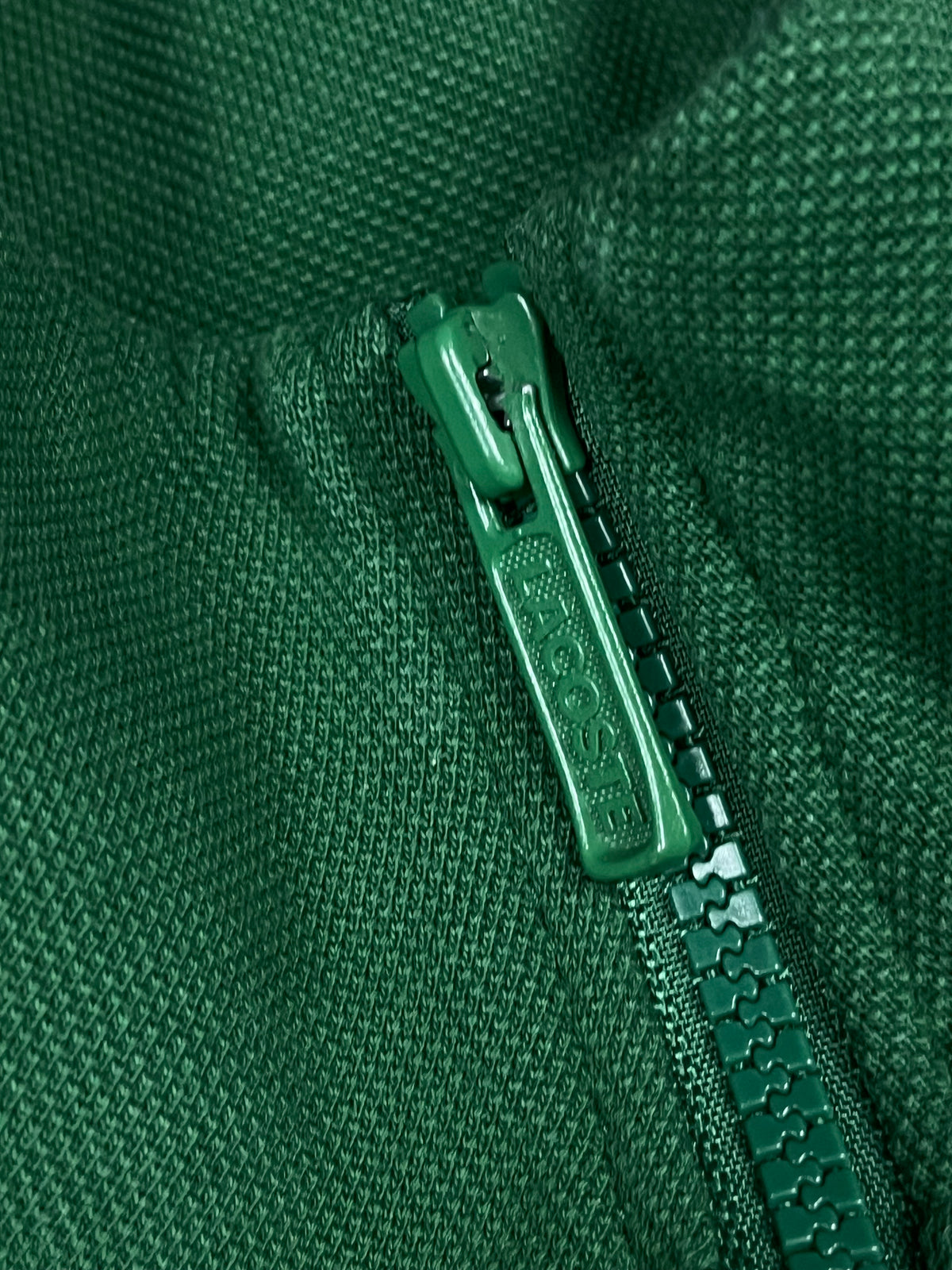 green Lacoste sweatjacket {XL}