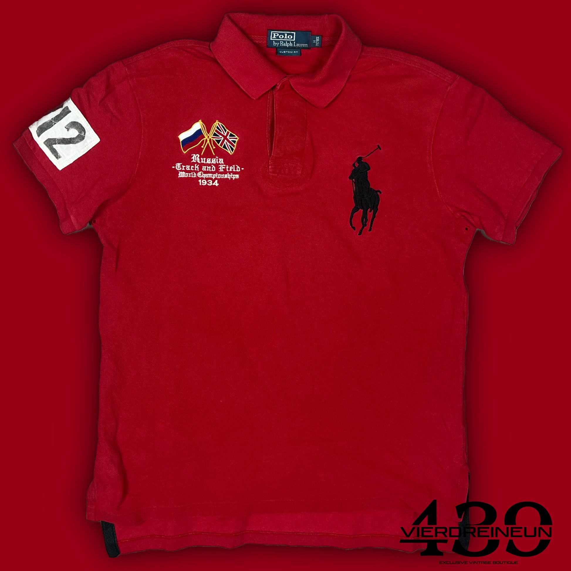 vintage Polo Ralph Lauren Russia polo {M}