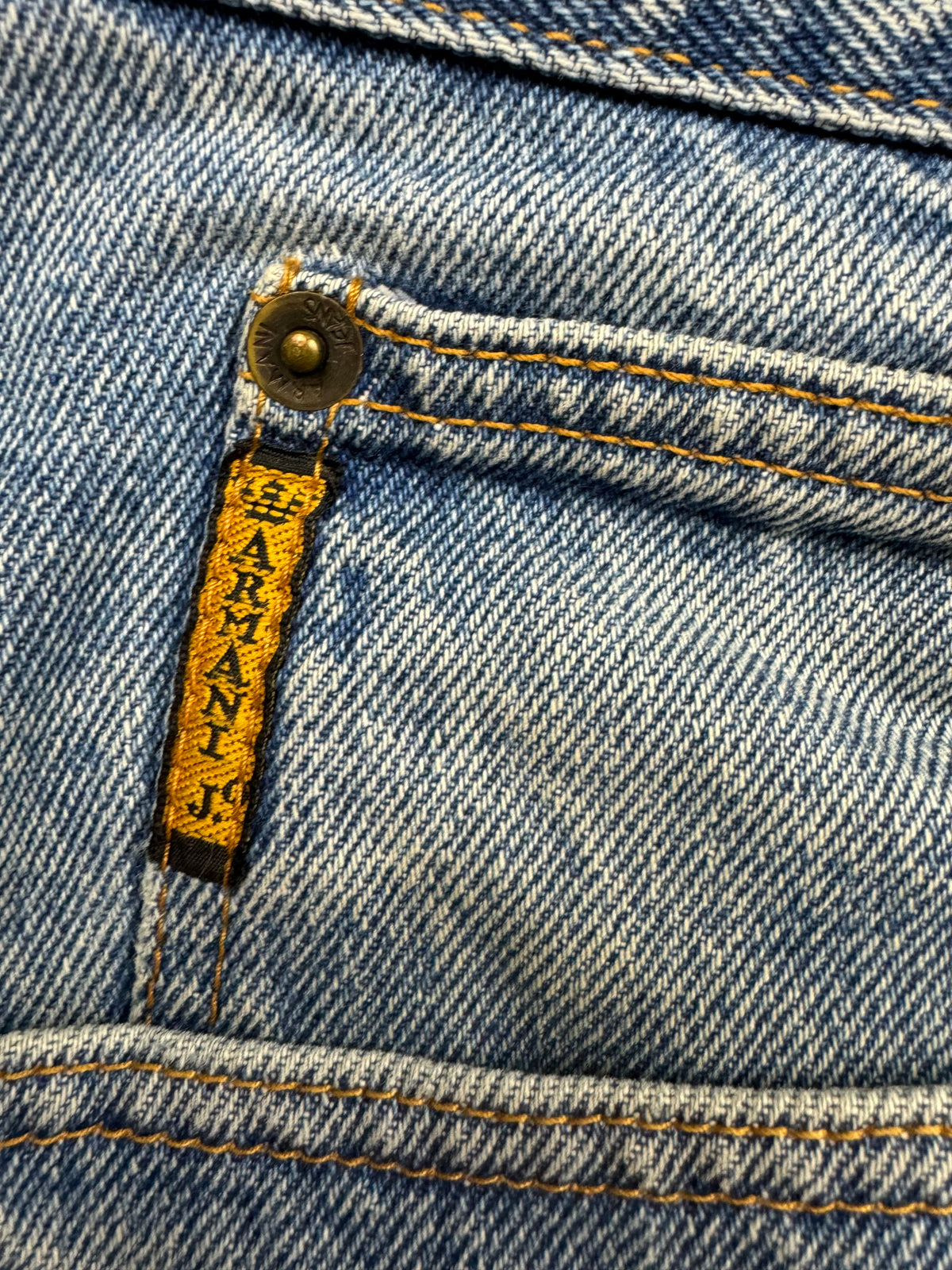 vintage Armani jeans {L}