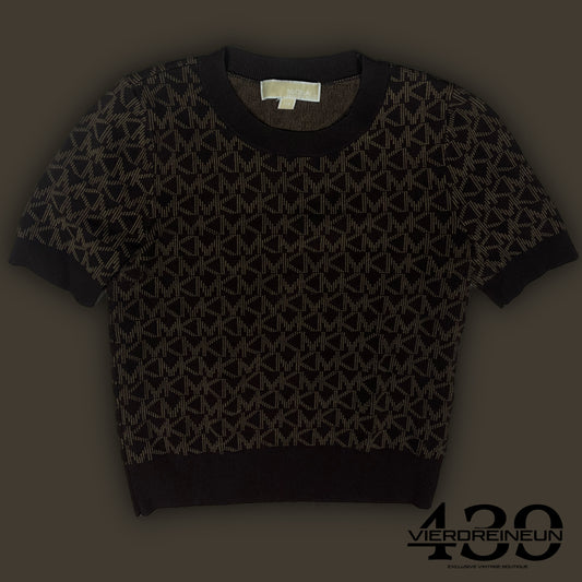 brown MK Micheal Kors top {XS}