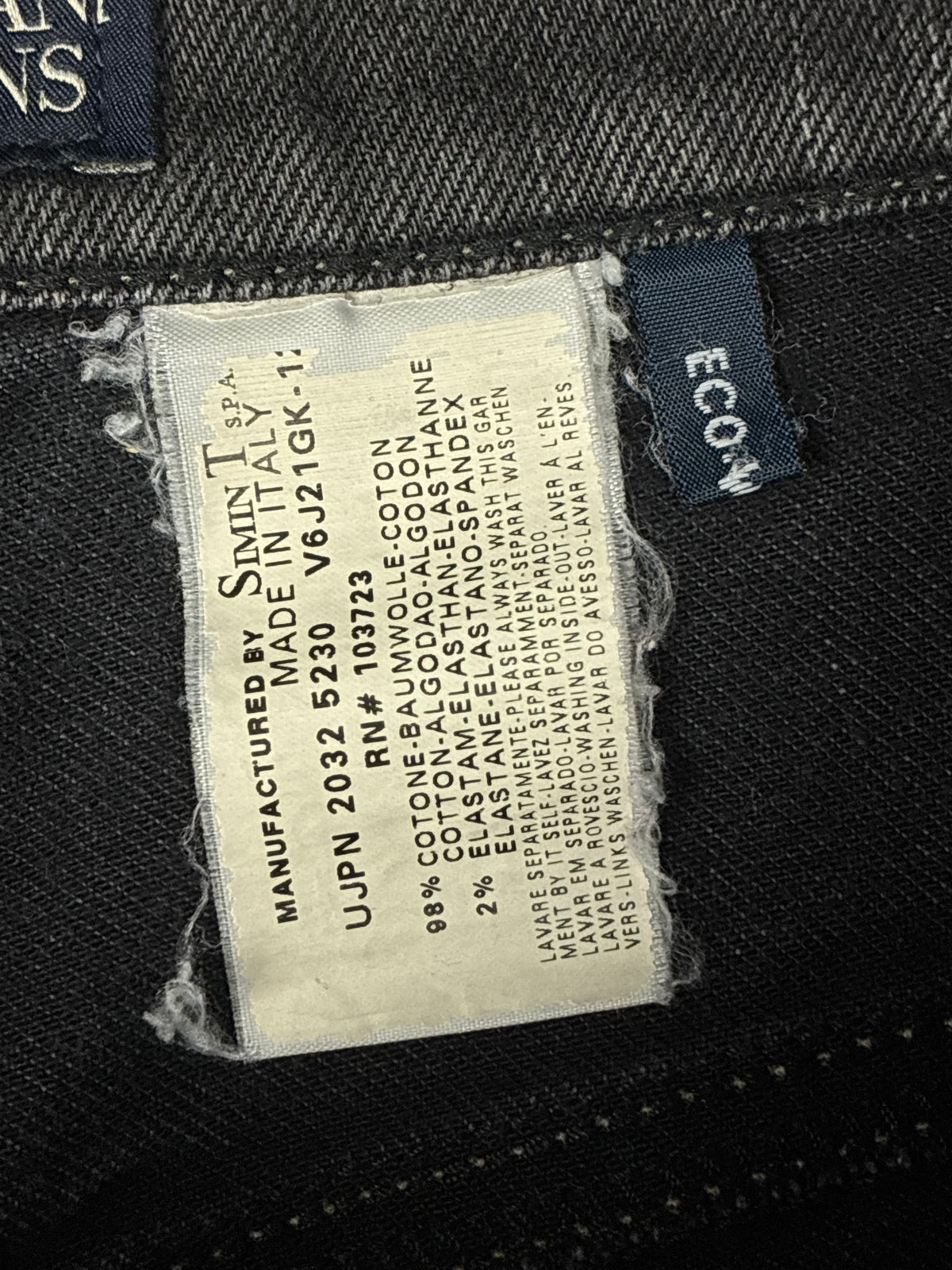 vintage Armani jeans {S}