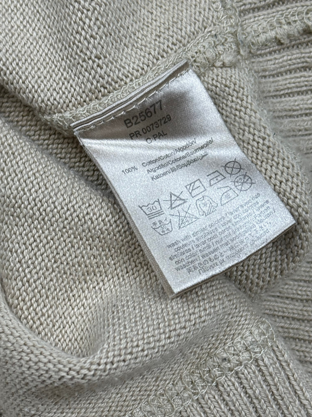 vintage Burberry knittedsweater {S}