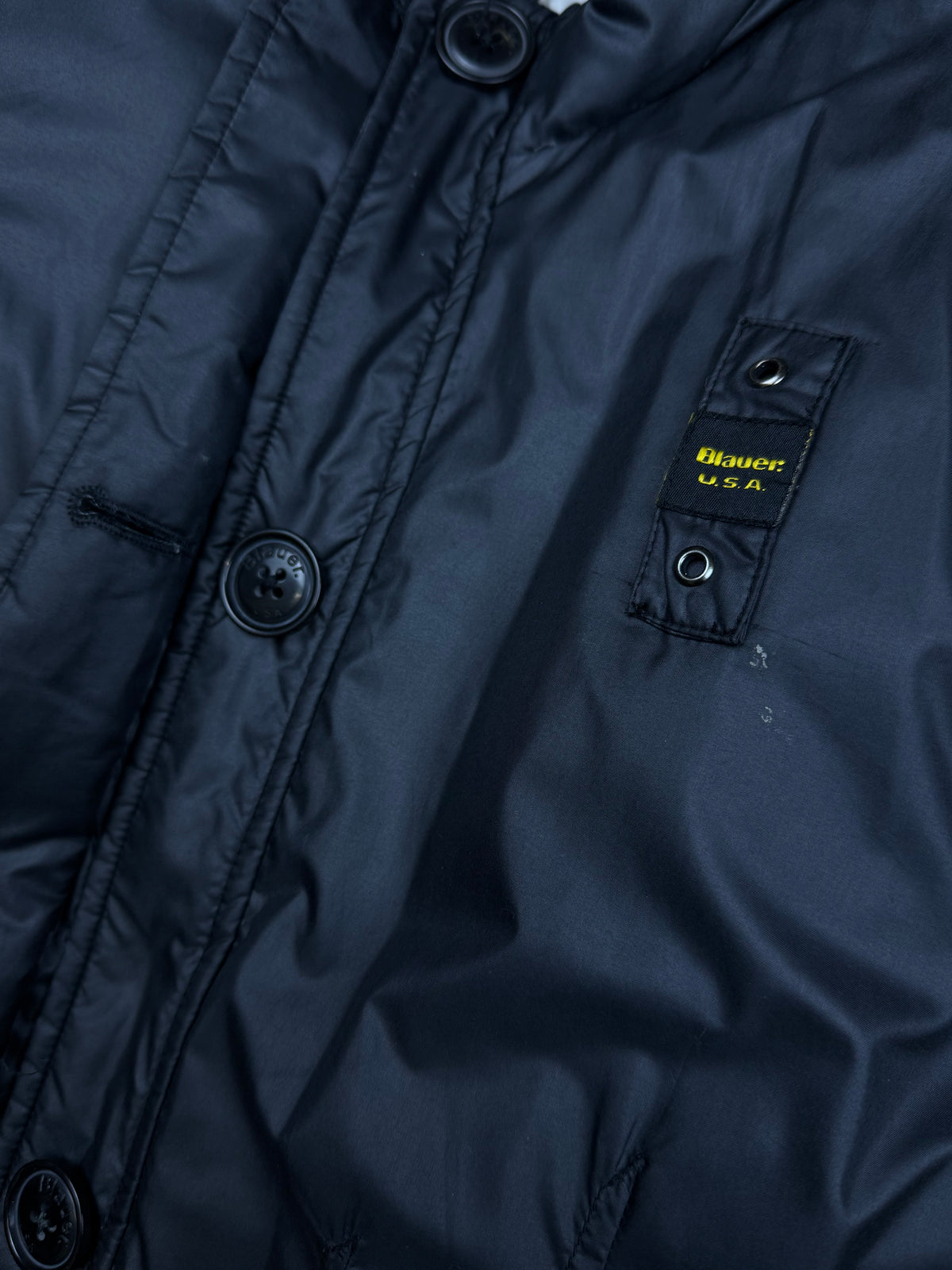 vintage Blauer winterjacket {S}